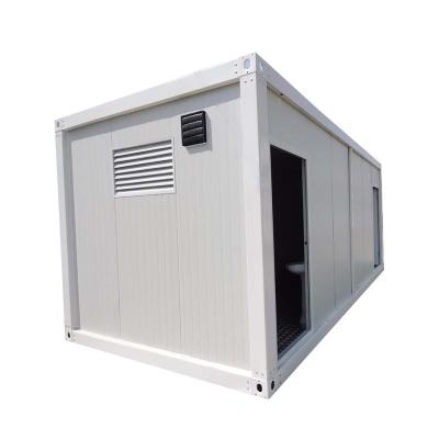 China Container House Top Roof Water Proof Customized Steel Skid Portaloo Outdoor Luxury Mobile Portable Toilet for Purchase for sale