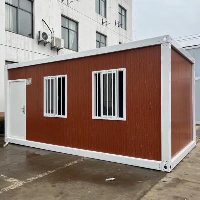 Cina Moderne case modulari da 20 piedi Container aggiornato a generazione Container house staccabile con vantaggio di installazione rapida in vendita