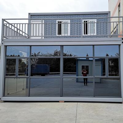 China Moderno estilo simples 40ft Modular Container House para multi-função pré-fabricado Camping House 20ft Detachable pré-fabricado Tiny House à venda