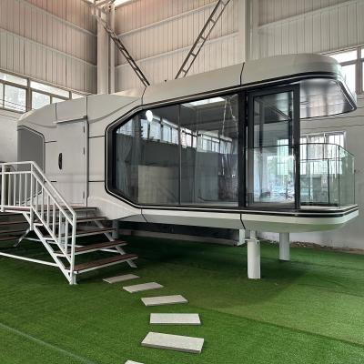 China Galvanized Steel Frame Modular Prefab Container Home for Hotel Villa in Popular Design and Green Houses for sale