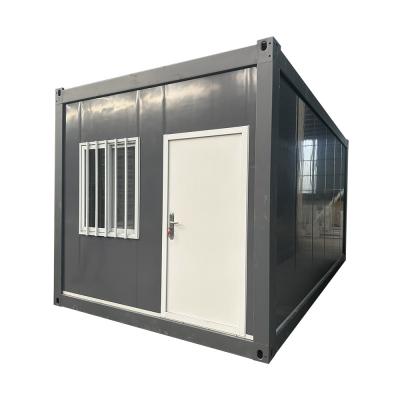 China Mobile Living Container House Best for 20ft 40ft Detachable Prefab Camping Home and Strong Sandwich Panel Door for sale