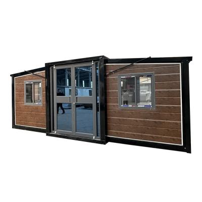 China Contemporary Steel Luxury Container House Insulated 40ft 20ft Villa Prefabricated Foldable Tiny Home House Expandable Container Casa for sale