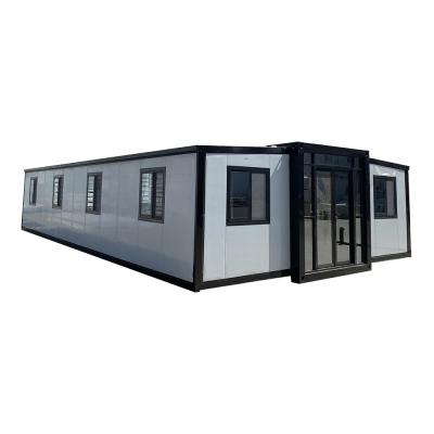 China Multi-function Steel Modern Design Portable Living Modular 2/3 Bedroom Prefabric House Construction Building 20ft 40ft Expandable Folding House for sale