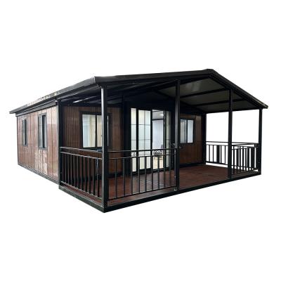 China Easy Install Fireproof Light Steel Prefabricated Module House Steel Luxury Container House for 15-30 Years Service Life for sale