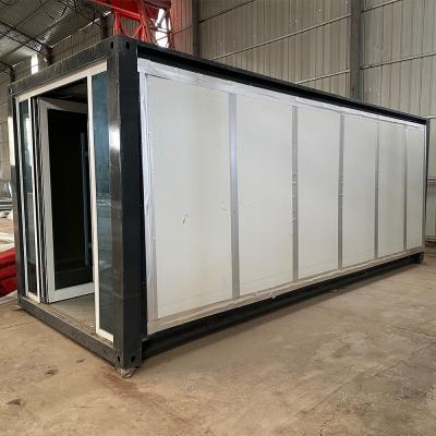 China Customized Color Villa Ready To Ship 20ft Portable Expandable Container Houses Warm Light Steel Living Mobile Prefabricated Home for sale