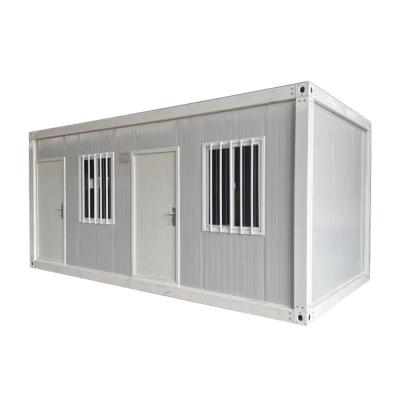 China Sandwich Panel Door Quick Assembly Detachable Container Sound and Heat Insulation Metal House for sale