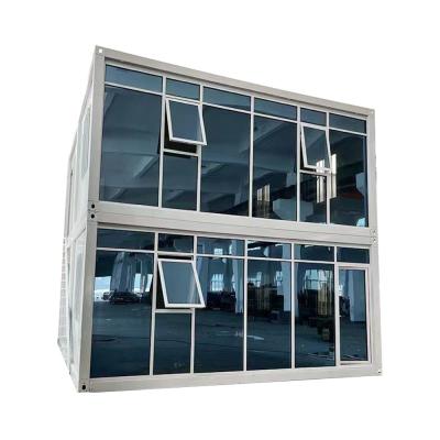 China Mobiele woning Containerhuis 40 voet Container Prefab Quick Assembly Modulaire huizen in moderne eenvoudige stijl Te koop