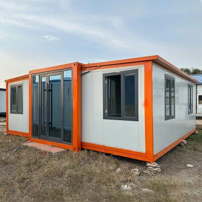 China Multifunción lujosa 20 Ft 40 Ft Detachable Casa expandible Cuadro a prueba de agua Prefabricado Casa pequeña Casa de contenedores en venta