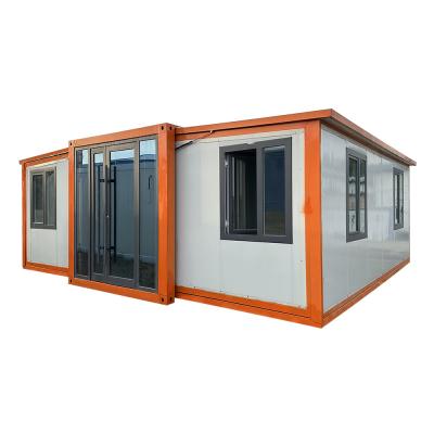 China 20Ft Ready Made 2 Bedroom Portable Prefabricated Expandable Container House for Office Building Structure and Efficiency for sale