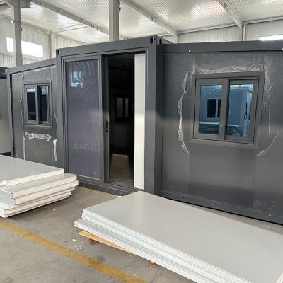 Cina Finestra in alluminio 3 camere da letto portabile prefabbricata casa in contenitore espandibile per camere da letto all'aperto protezione ambientale riciclo in vendita