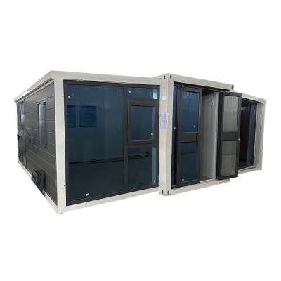 China 40FT or Customized Sandwich Panel Expandable Container House Warm Living Room and Bathroom for sale