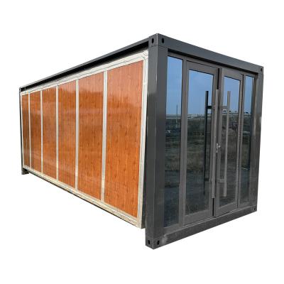 China Flexible Assemble 20ft 30ft 40ft Eco-Friendly Prefabricated Container House Frame with Kitchen Contemporary Design Style for sale