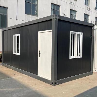 China Detachable Container House 20ft 40ft Low-Carbon Energy Saving Modular Design Frame Steel Modern Homes for Hotel Industry for sale