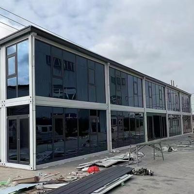 China Warehouse Popular Prefabricated Living Frame Detachable Steel Structure Van Quick Assembly Container Home House for sale