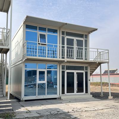 China Leisure Facilities Prefab House with Bathroom and Kitchen Flat Pack Tiny House Prefab Container House in Turkey for sale