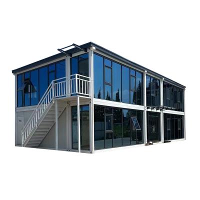 China Breathable Warehouse Competitive Portable Housing Container with Detachable Container House and Two Story for sale