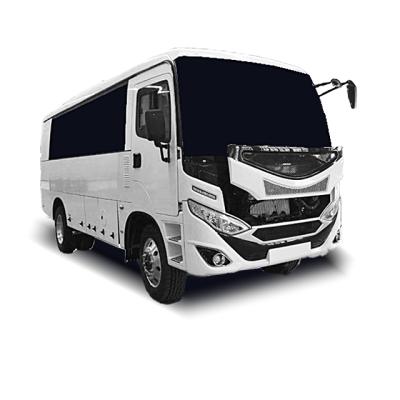 China Hot Sale China Brand Guangtong 4x4 Offroad Bus 7m 28+1 Seats Diesel Auto / Manual Offroad Bus 4 - 6L for sale