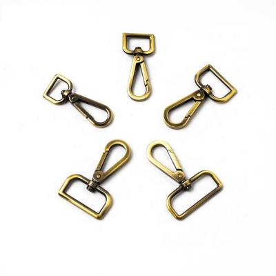 China Sturdy and Durable Hot Sales Hook Heavy Duty Drop Shooting D Ring Lobster Clasp Clip Dog Sweep Swivel Antique Copper Lifting Hook for sale