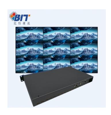 China KTV room global market hot seller video controller in 4 screen 4k uhd videowall controller tv wall processor for sale