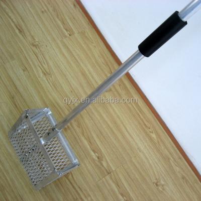 China Aluminum Fishing Product 45 Inch Sand Chip Rake Beach Rake for sale