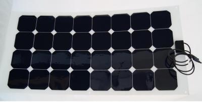 China Deep Blue 90 Watt Thin Flexible Solar Panels For Boats / Residential for sale