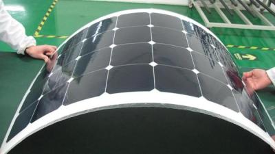 China painéis solares flexíveis de filme 85W fino, compatibilidade larga das células solares do contato da parte traseira à venda