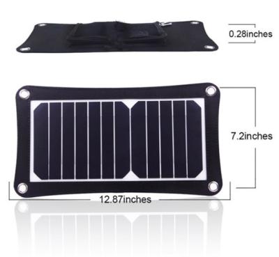 China Mini Flexible Solar Power Battery Charger 12V Compacted Novel Size for sale