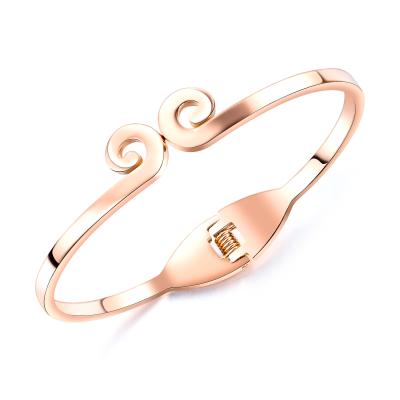 China TRENDY Unique Popular Women Spell Circle Bracelet Feminin Circle Bracelets China for sale