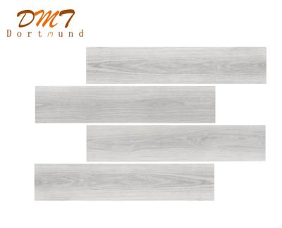 China Anti skid rustic tiles 200*1000mm wood grain effect ceramic tile for indoor bedroom and living room for sale