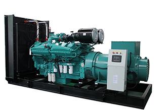 China Big Power 1000kw 1250kva Open Diesel Generator , 3 Phase 380V Diesel Generator for sale