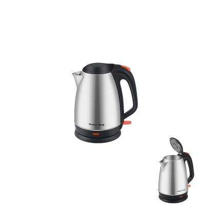 China Specification of 360 Degree Stainless Steel Rotation Low Coffee Water Electric Kettle Hotel Appliances for sale