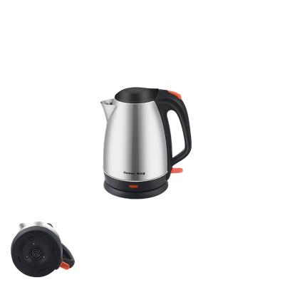 China 360 Degree Rotation Base Home Appliances Travel Quick Boil Hot Water Keep Warmer Stainless Steel Electric Kettle for sale