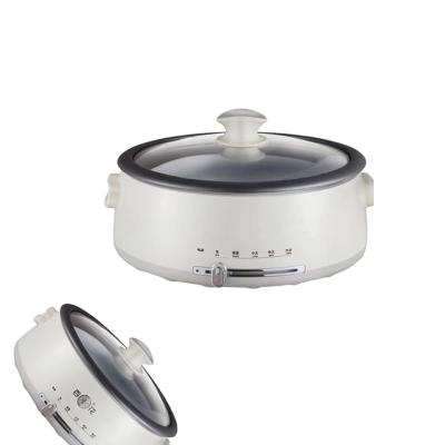 China Electric Frying Pan Multi-function Non-Stick Pot Home Appliance Non-stick Frying Pan For Soup And Meat for sale