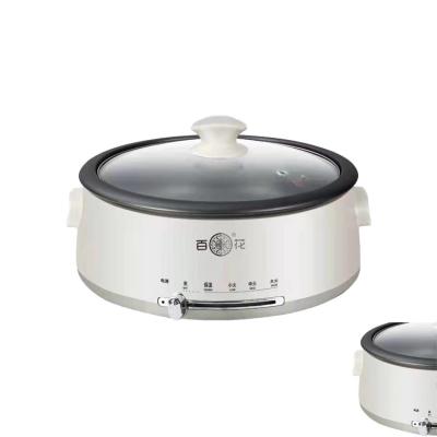 China Wholesale Household Electric Pot Cooker Portable Multi-functional Non-stick Hot Cooker for sale