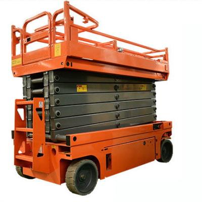 China Environmentally Friendly Self Propelled Hydraulic Mobile Telescopic Working Platform Electric Lift for sale