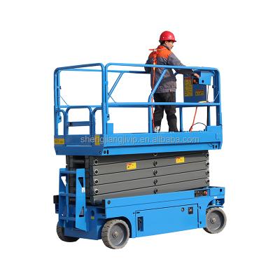 China china factory self propelled hydraulic mobile 12m electric hydraulic mobile scissor lift for sale