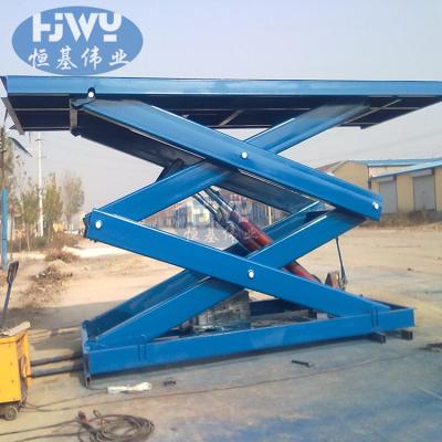 China Hotels Reliable Stationary Industrial Elevator High Load Capacity Hydraulic Platform Lifter for Goods Lifting and Lowering for sale