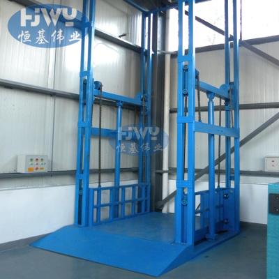 China Loading Goods Lift Electric Hydraulic Goods Freight Cargo Lift Elevator for sale