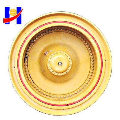 China Snap Weld HYWG China Supplier 57-36.00/6.0 Steel OTR Loader Excavator 5pcs Excavator Wheel Rim For Tire 50/80R57 for sale