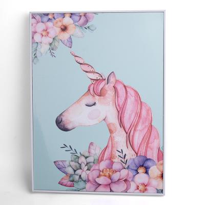 China DIY 2018 hot selling UNICORN Crystal Painting Picture Frame for sale