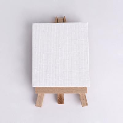 China Wooden Frame Mini Cotton Canvas Painting DIY High Quality Picture Frame for sale