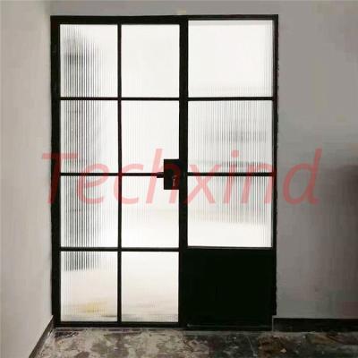 China Interior Home Pocket Slide Sound Insulation Balcony Patio French Security Mesh Doors With Screen for sale