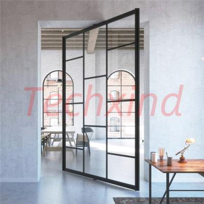 China Old Design Waterproof Interior Stainless Glass Metal House Security Steel Used Mobile Home Other Exterior Doors 32X76 For Sale House for sale