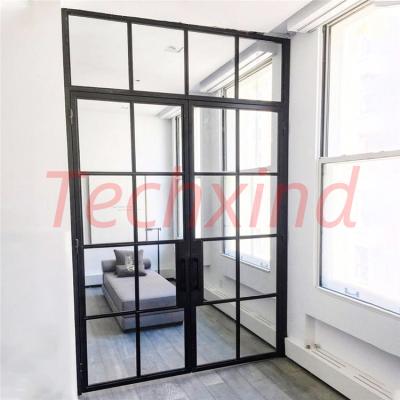 China Waterproof Colored Shutter Sliding Trackset French Kit Barn Handles Arch Doors Screens for sale