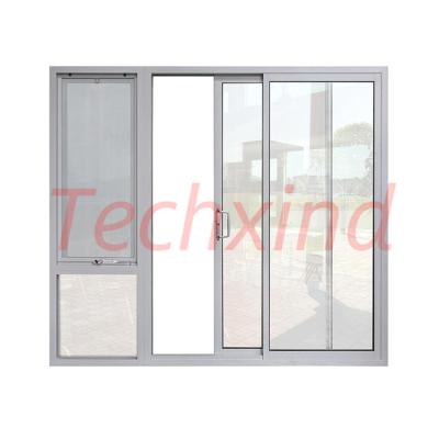 China Concertina Folding Steel Frame Cheap Automatic Heat Insulation Bifold Stacking Sliding Stacker Doors for sale