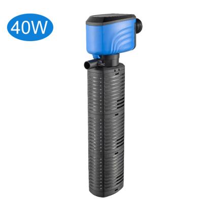 China Viable 3 in 1 aquarium filter water pump 40W multifunctional submersible pump 110v/220v for fish tank for sale