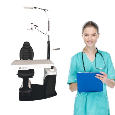 China Hospitals eye tester ophthalmoscope indirect examination CT-500 eye test machine combined table for sale