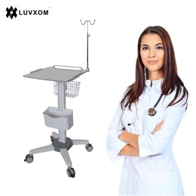 China LX-EC-014A Height Adjustable Medical Cart with Rolling Casters Medical ECG Cart for sale