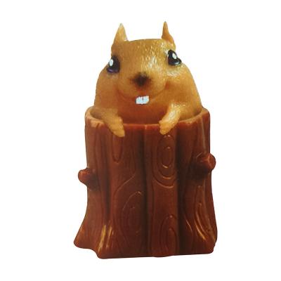 China Decompression Toy Squeezing Squirrel Cup, Relaxation Flying Mouse Pencil Case, TPR Soft Interesting Squirrel New Release Squeeze Toy Sensory Toys for sale