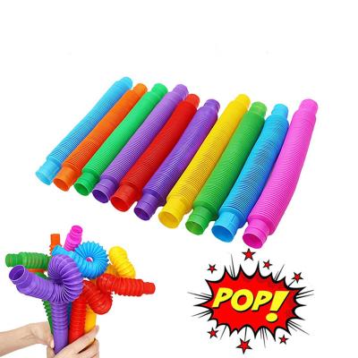 China 2021 Amazon Hot Selling 10X Release Stress Stir Noise Tube Toys For Kids And Adults Whistle Sensory Tools For Stress Gift for sale